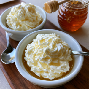 Honey Butter Recipe with Whipping Cream