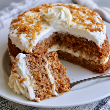 Honey Cake with Whipped Cream Frosting
