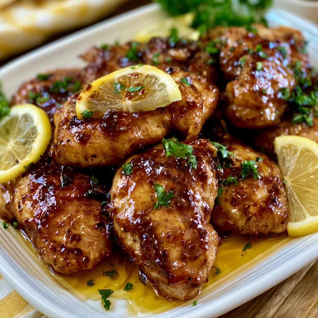 Honey Lemon Garlic Chicken Recipe