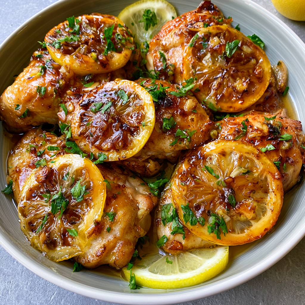 Honey Lemon Garlic Chicken Recipe