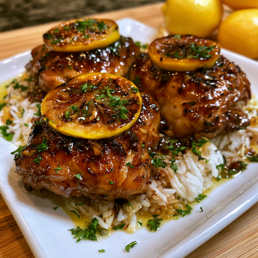 Honey Lemon Garlic Chicken Recipe