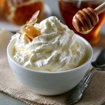 Honey Vanilla Whipped Cream Recipe