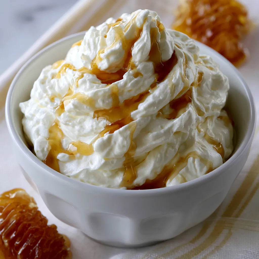 Honey Vanilla Whipped Cream Recipe