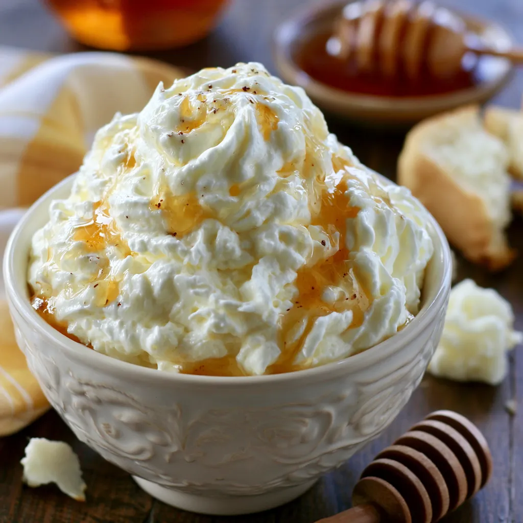 Honey Vanilla Whipped Cream Recipe