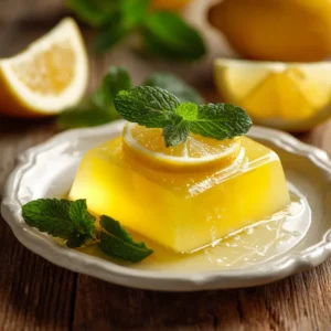 Lemon Gelatin Weight Loss Recipe How to Lose Weight