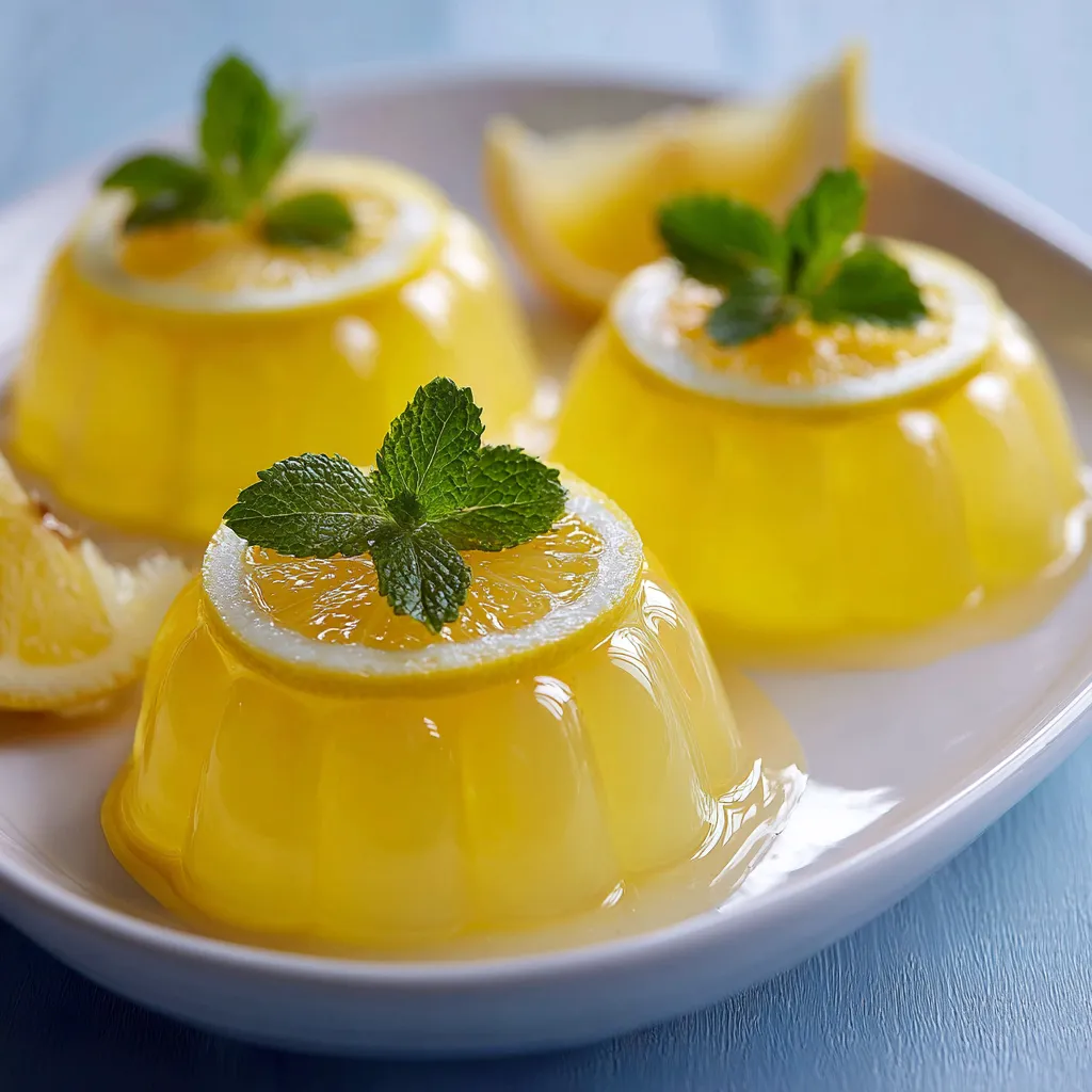 Lemon Gelatin Weight Loss Recipe How to Lose Weight