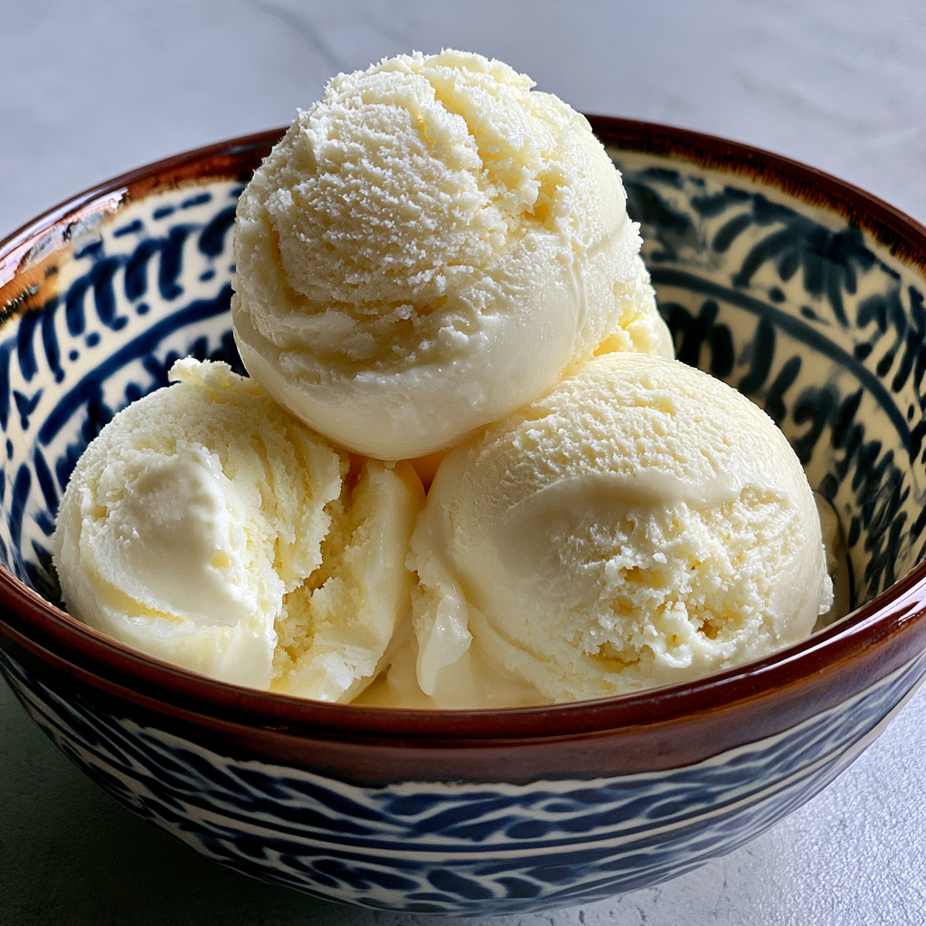 Quick 3-Ingredient Ice Cream Recipe