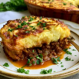 Traditional Irish Cottage Pie Recipe