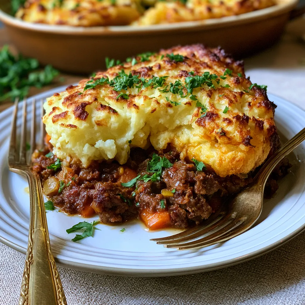 Traditional Irish Cottage Pie Recipe