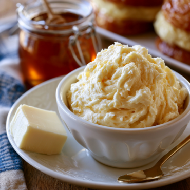 Whipped Honey Butter Recipe with Cream Cheese