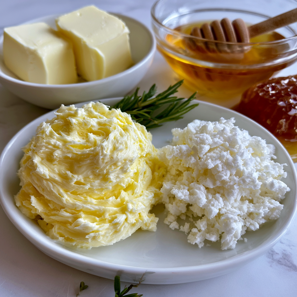 Whipped Honey Butter Recipe with Cream Cheese