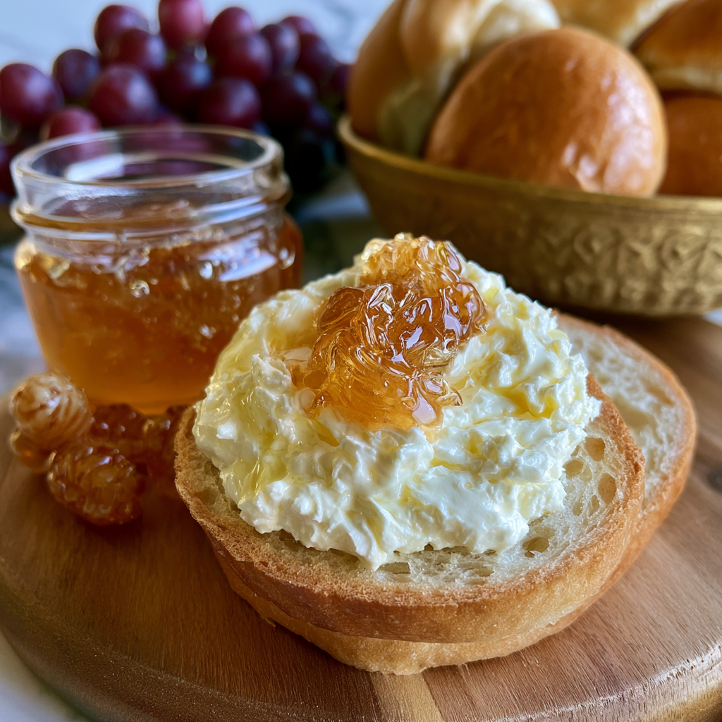 Whipped Honey Butter Recipe with Cream Cheese