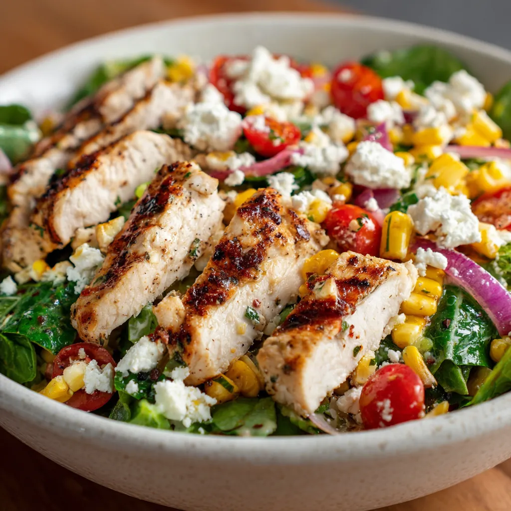 healthy chicken salad recipe high protein