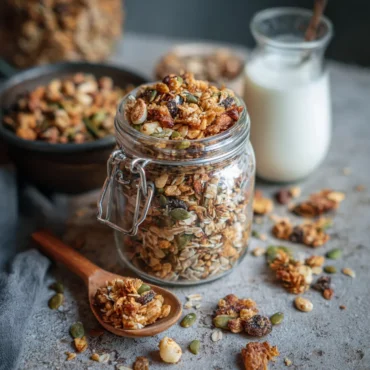 high protein granola recipe without protein powder