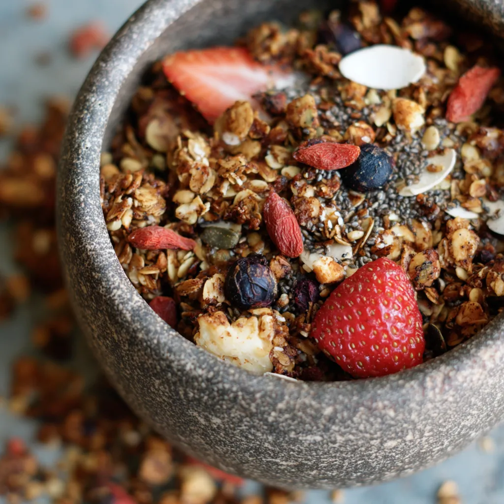high protein granola recipe without protein powder