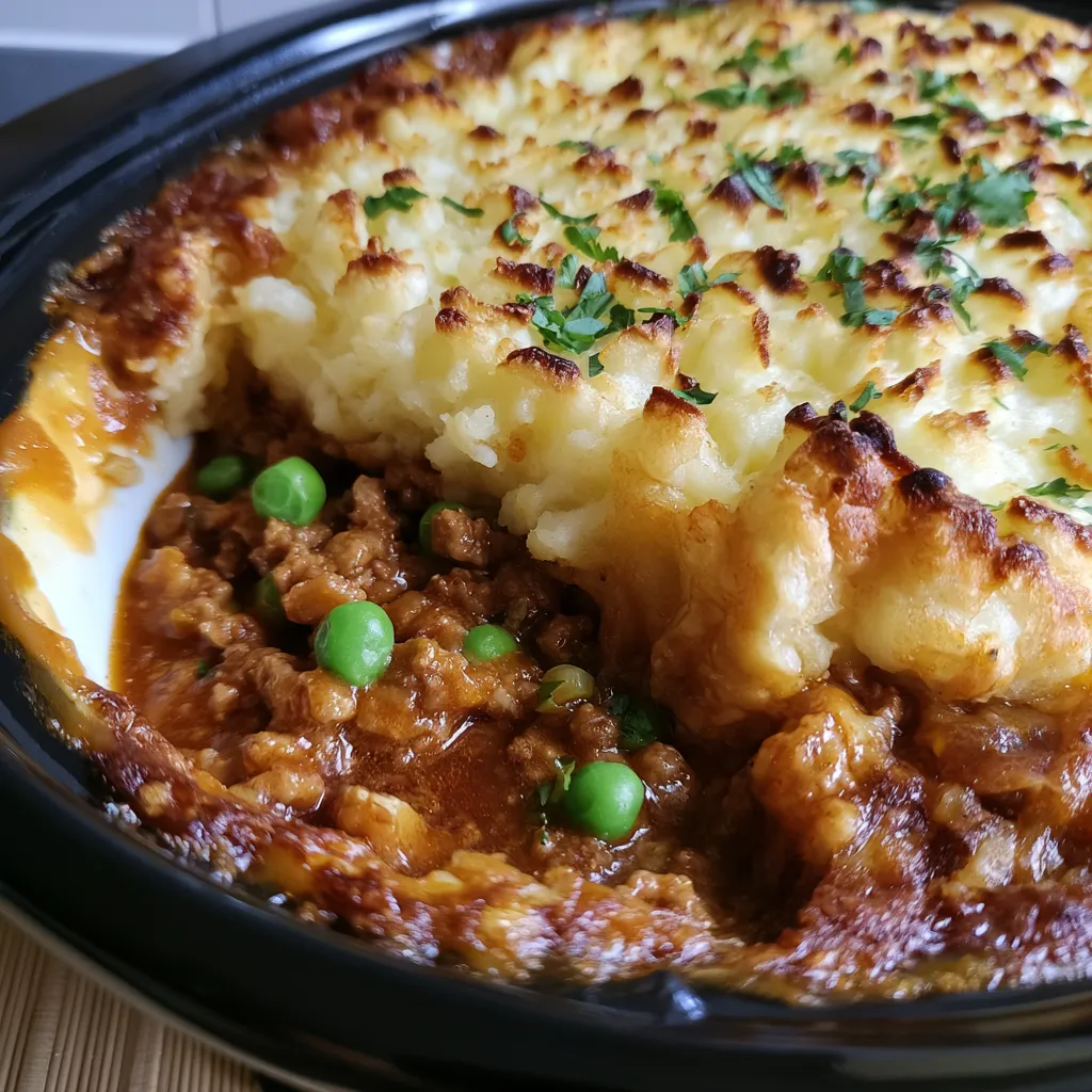 low Cooker Cottage Pie