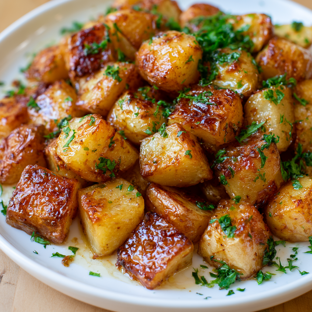 roasted honey gold potatoes recipe
