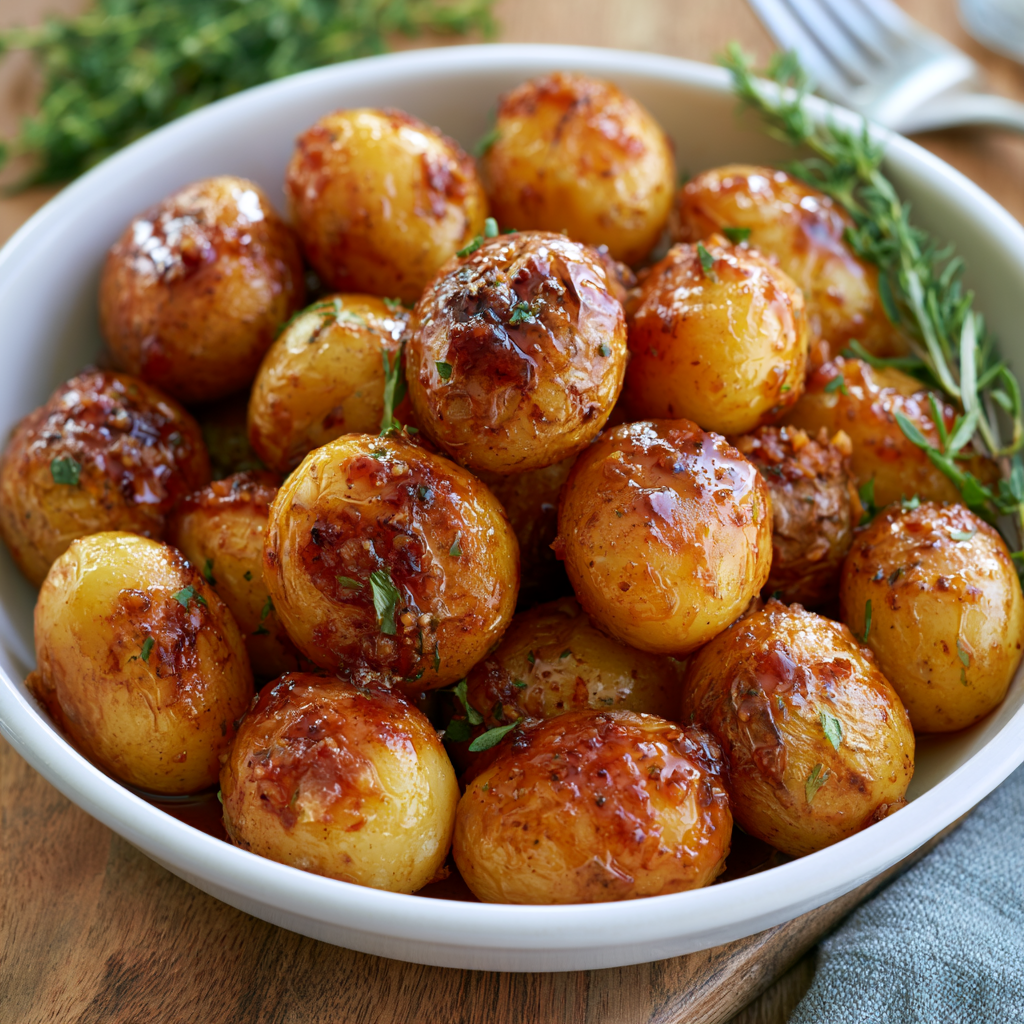 roasted honey gold potatoes recipe