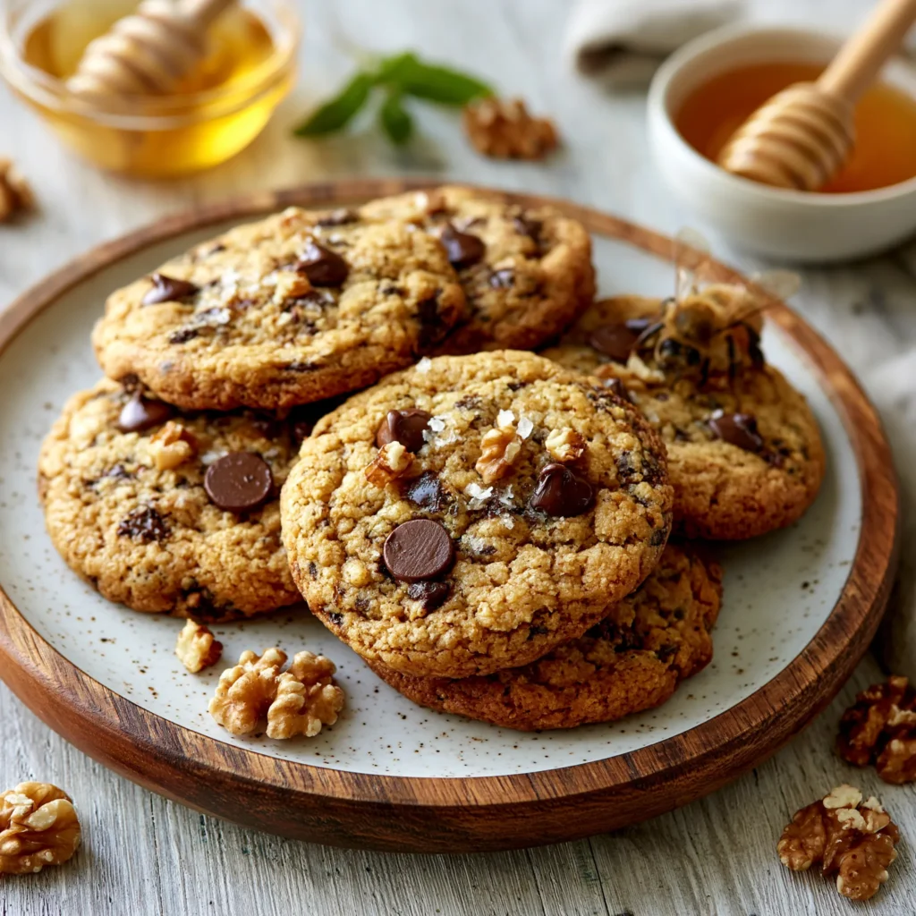 chocolate chip cookie recipe with honey