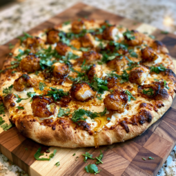 Hot Honey Chicken Pizza