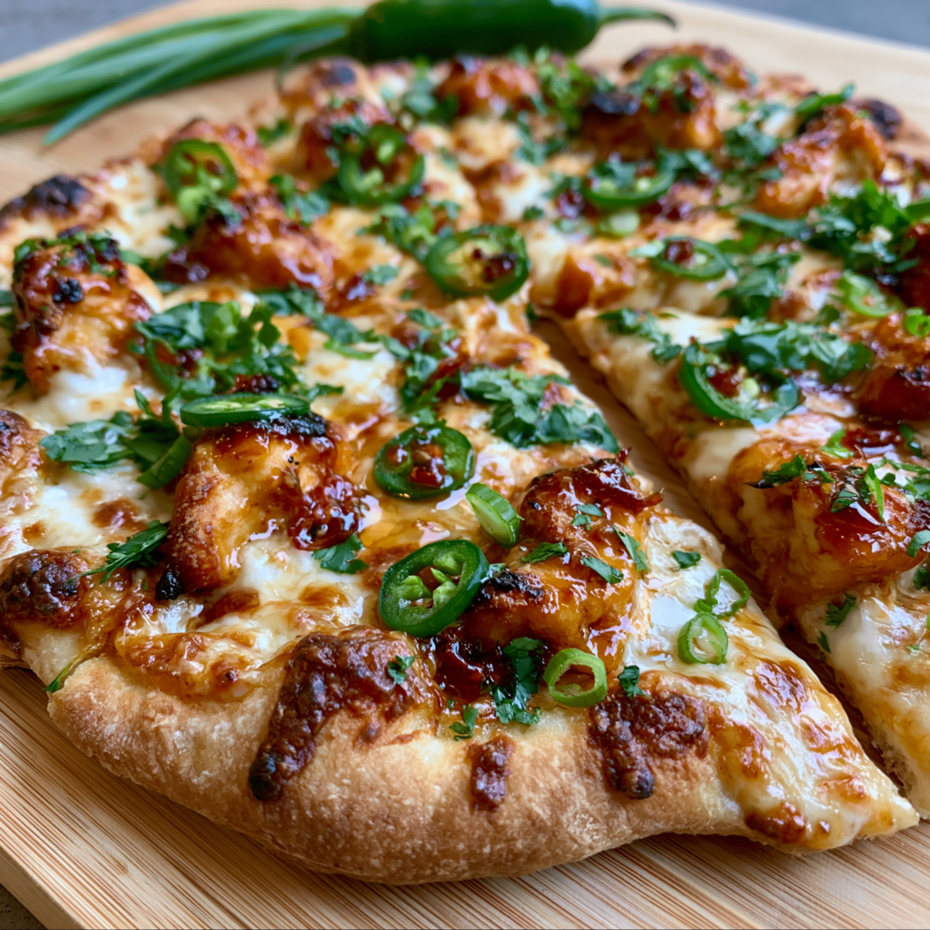 Hot Honey Chicken Pizza