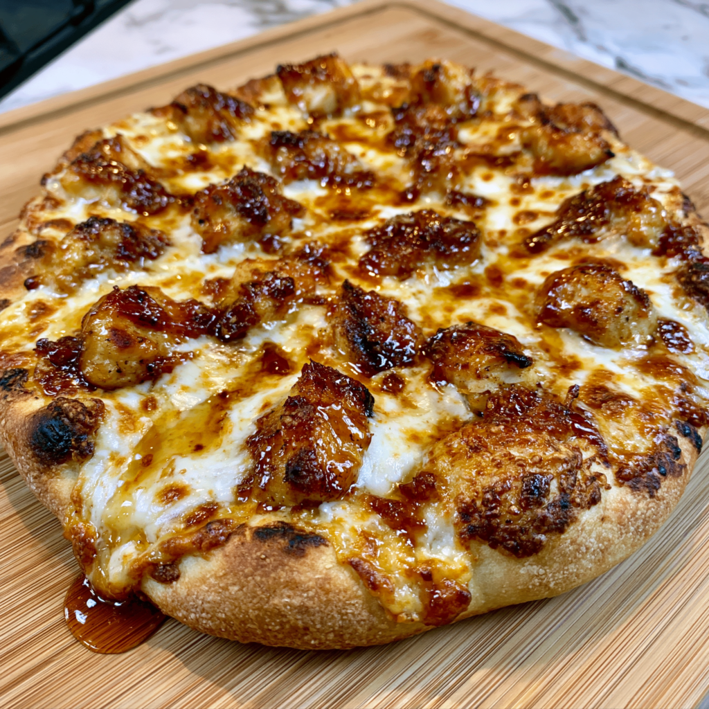 Hot Honey Chicken Pizza