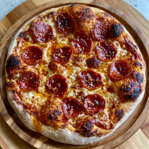 Pepperoni Pizza with Hot Honey