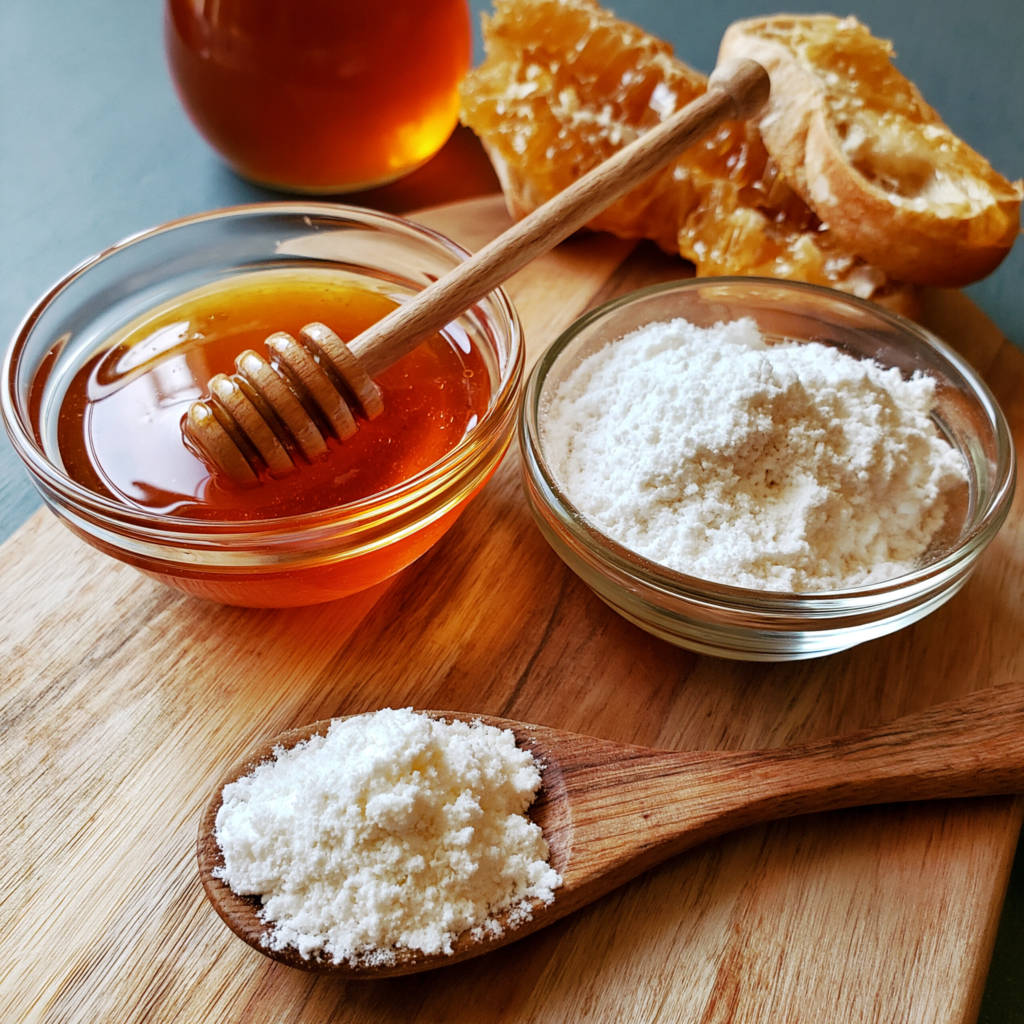 honey and baking soda trick recipe
