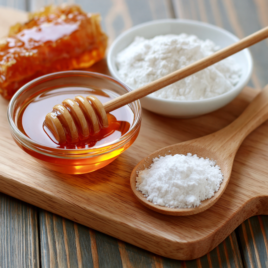 honey and baking soda trick recipe
