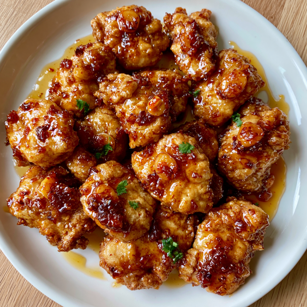 hot honey chicken bites recipe