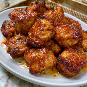 hot honey chicken bites recipe