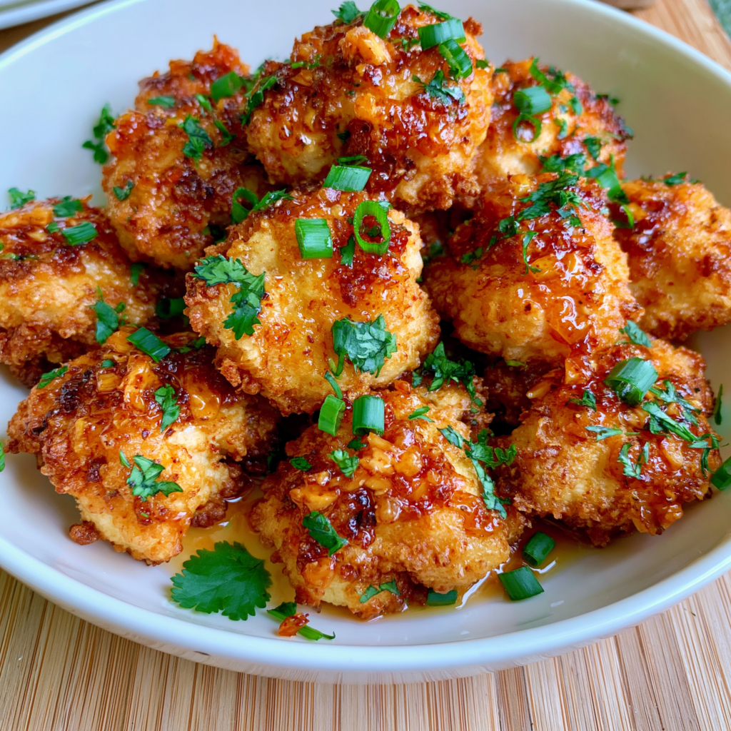 hot honey chicken bites recipe