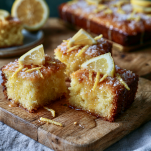 Lemon Drizzle Tray Bake