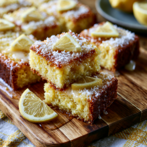 Lemon Drizzle Tray Bake