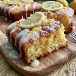 Lemon Drizzle Tray Bake