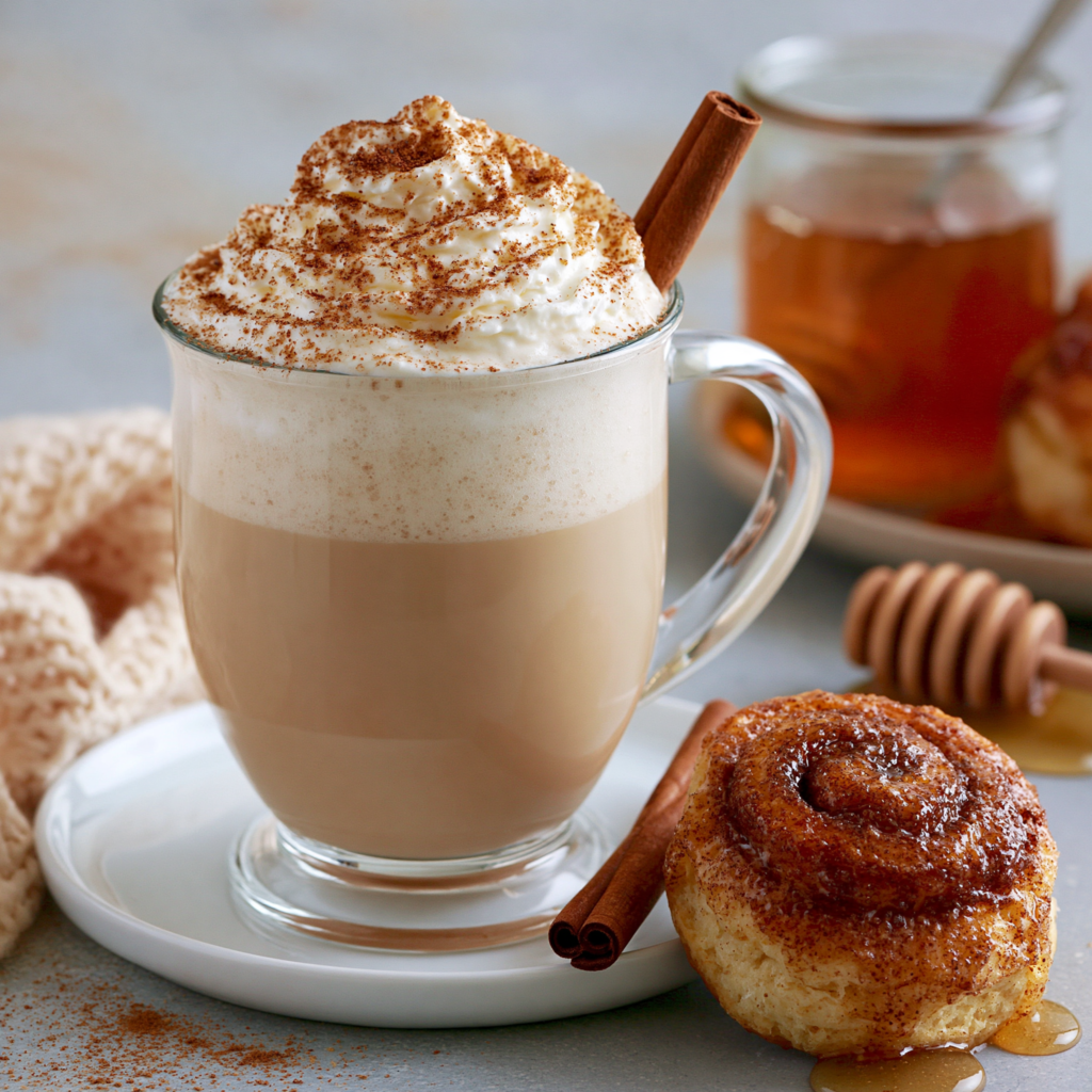 Honey Bun Latte Recipe