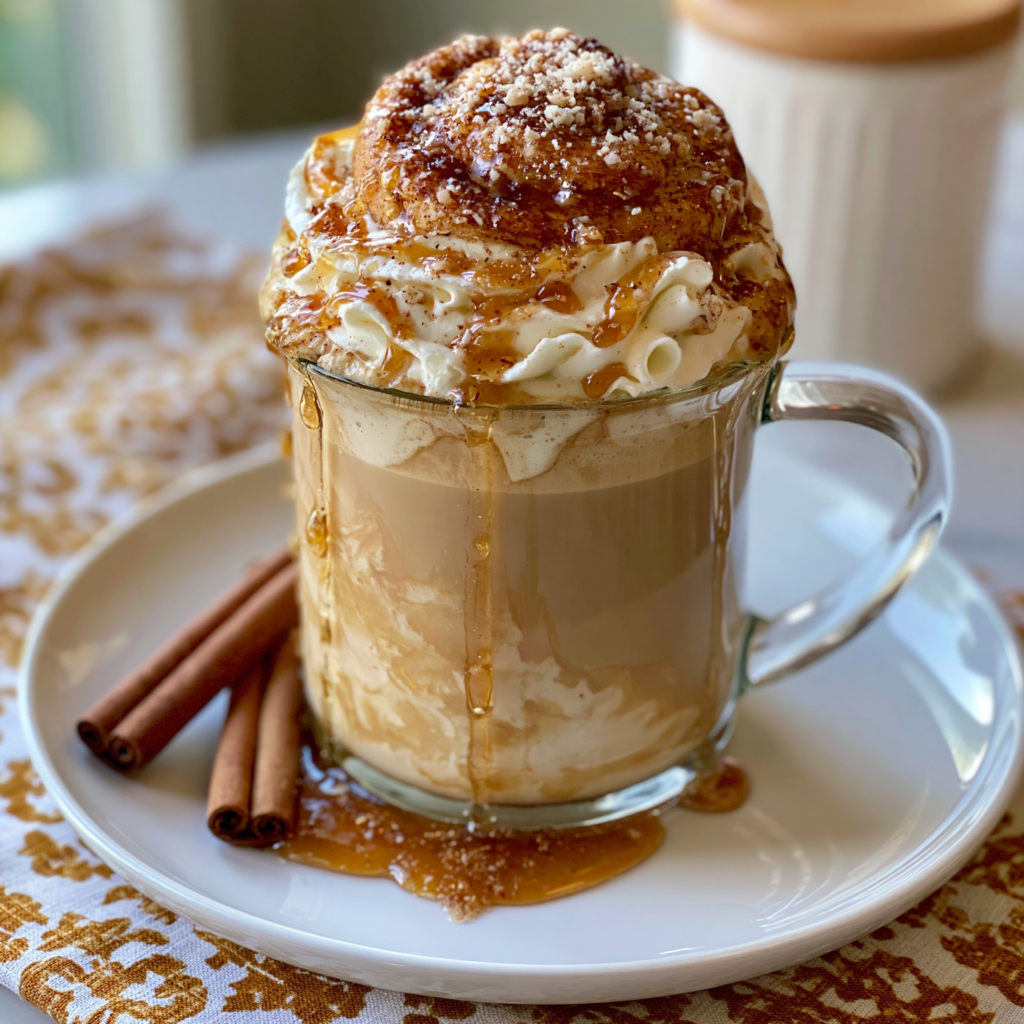 Honey Bun Latte Recipe