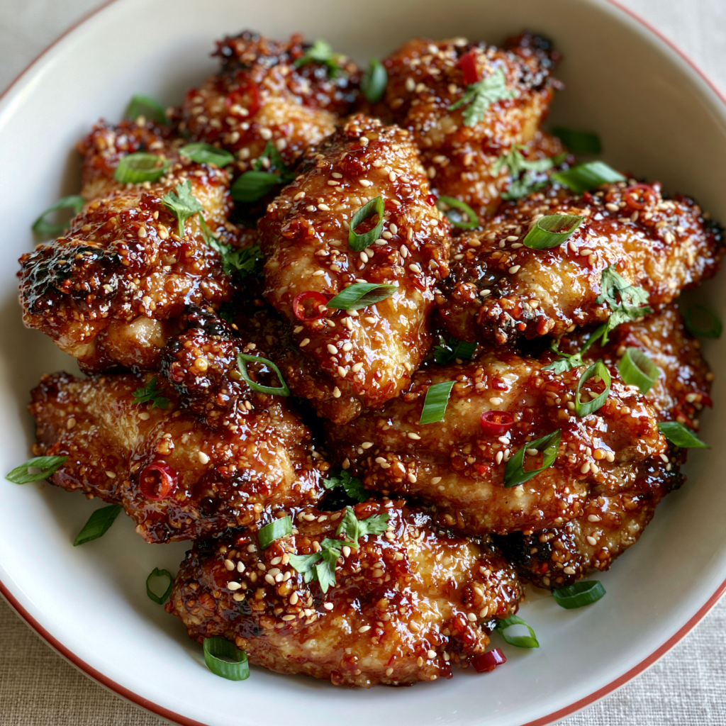 Honey Soy Chicken Wings