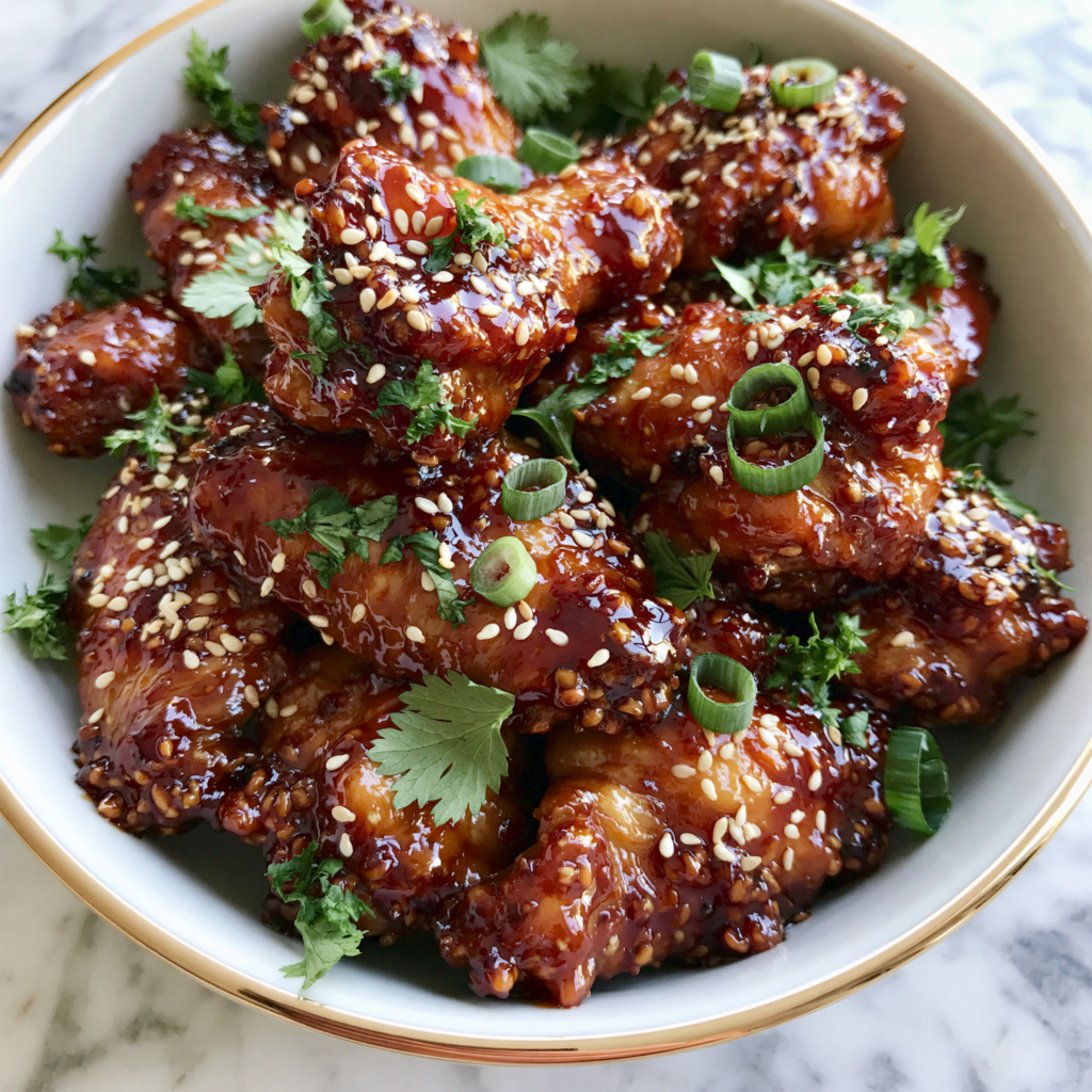 Honey Soy Chicken Wings