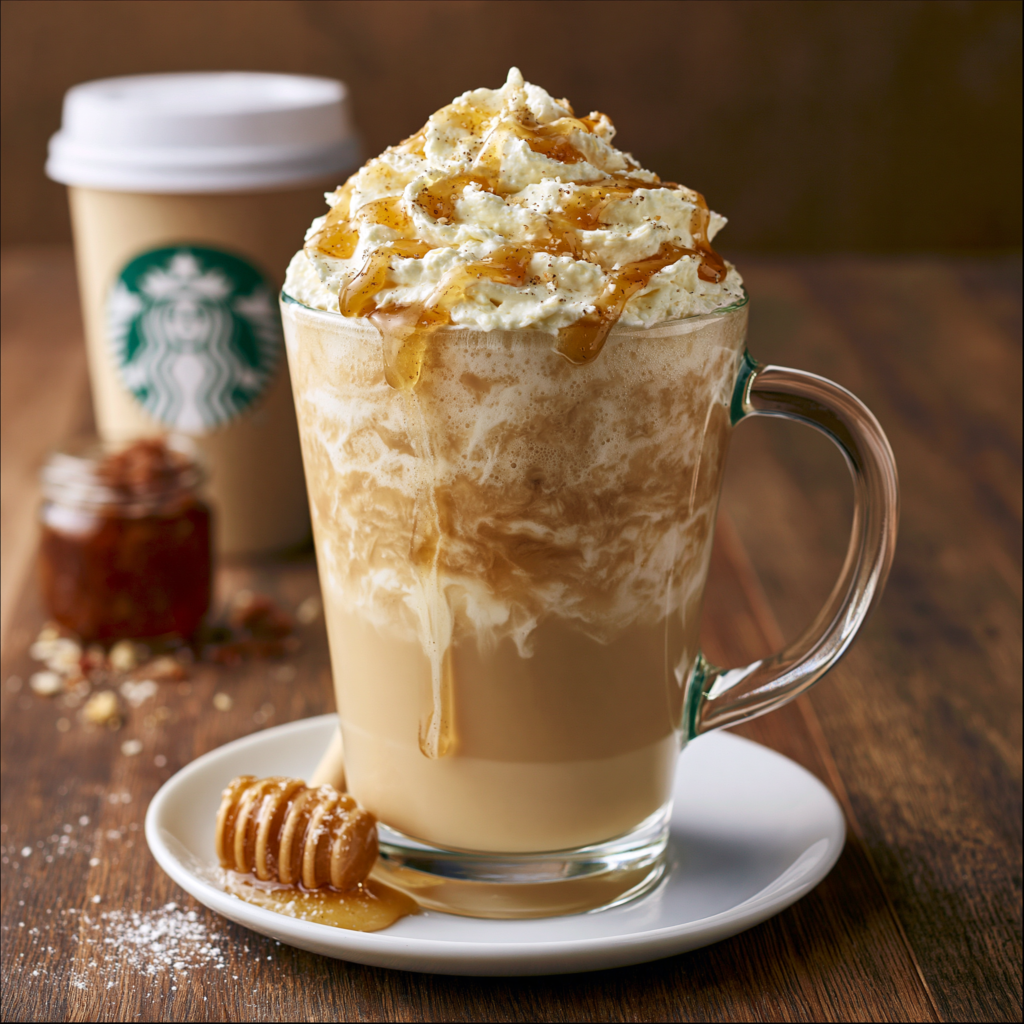 Honey Vanilla Latte Starbucks