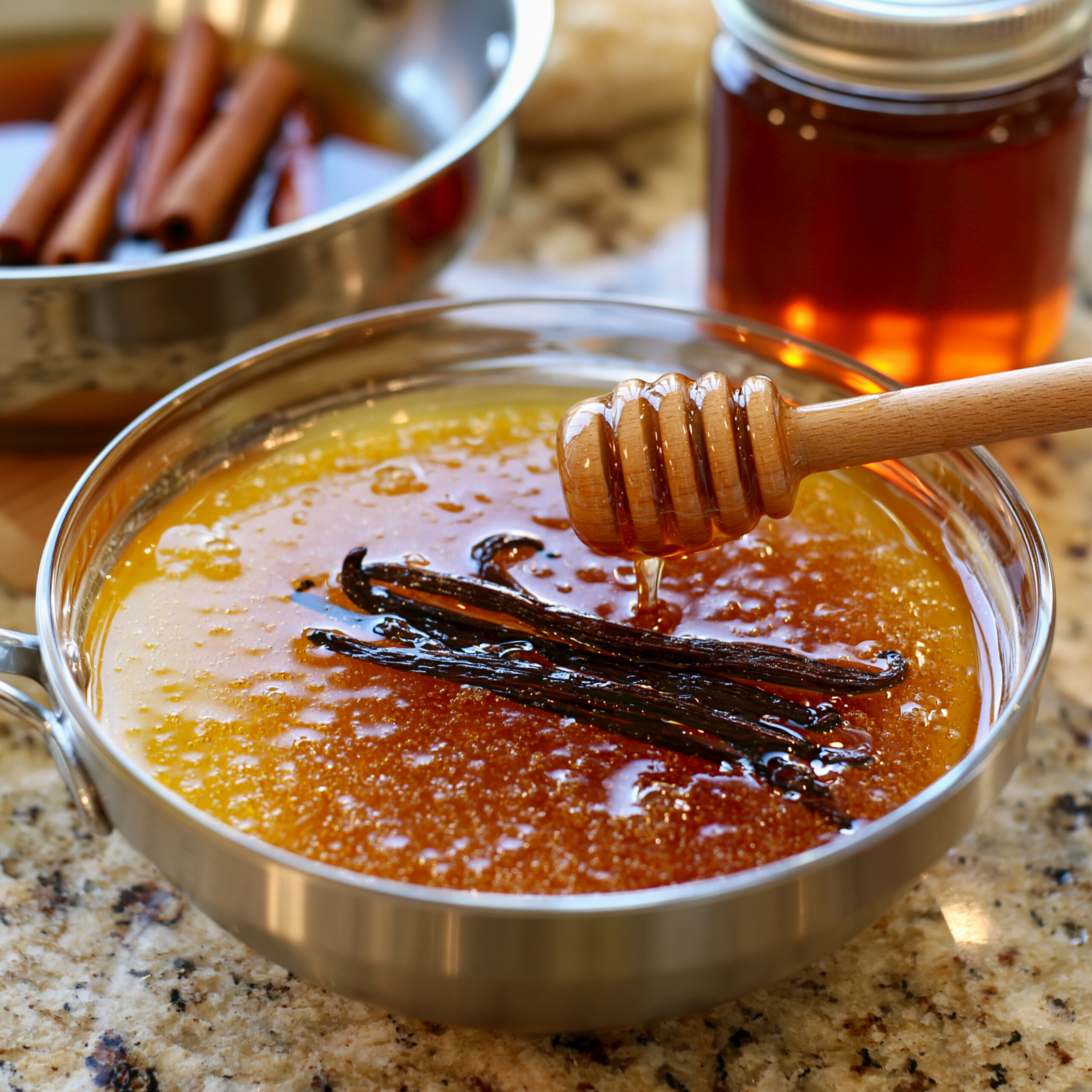 Honey Vanilla Syrup Recipe