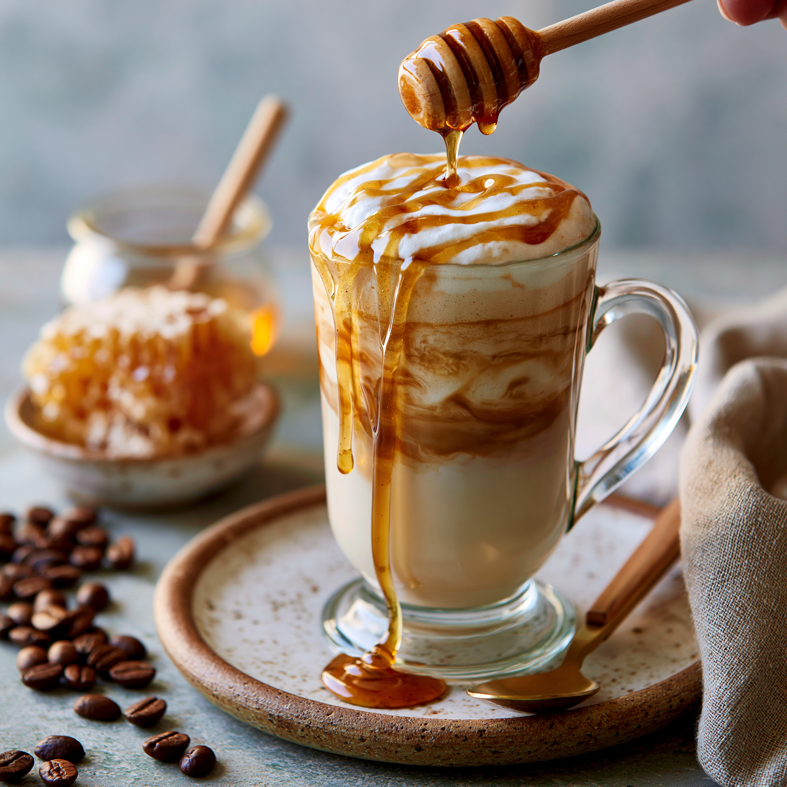 How to Make the Perfect Honey Latte at Home