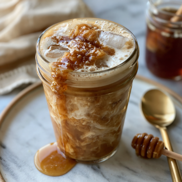 iced honey vanilla latte recipe