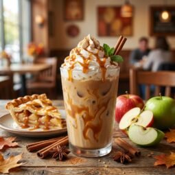 mcdonalds caramel apple pie coffee