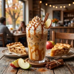 mcdonalds caramel apple pie coffee
