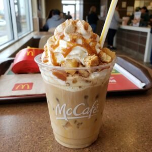 mcdonalds caramel apple pie coffee