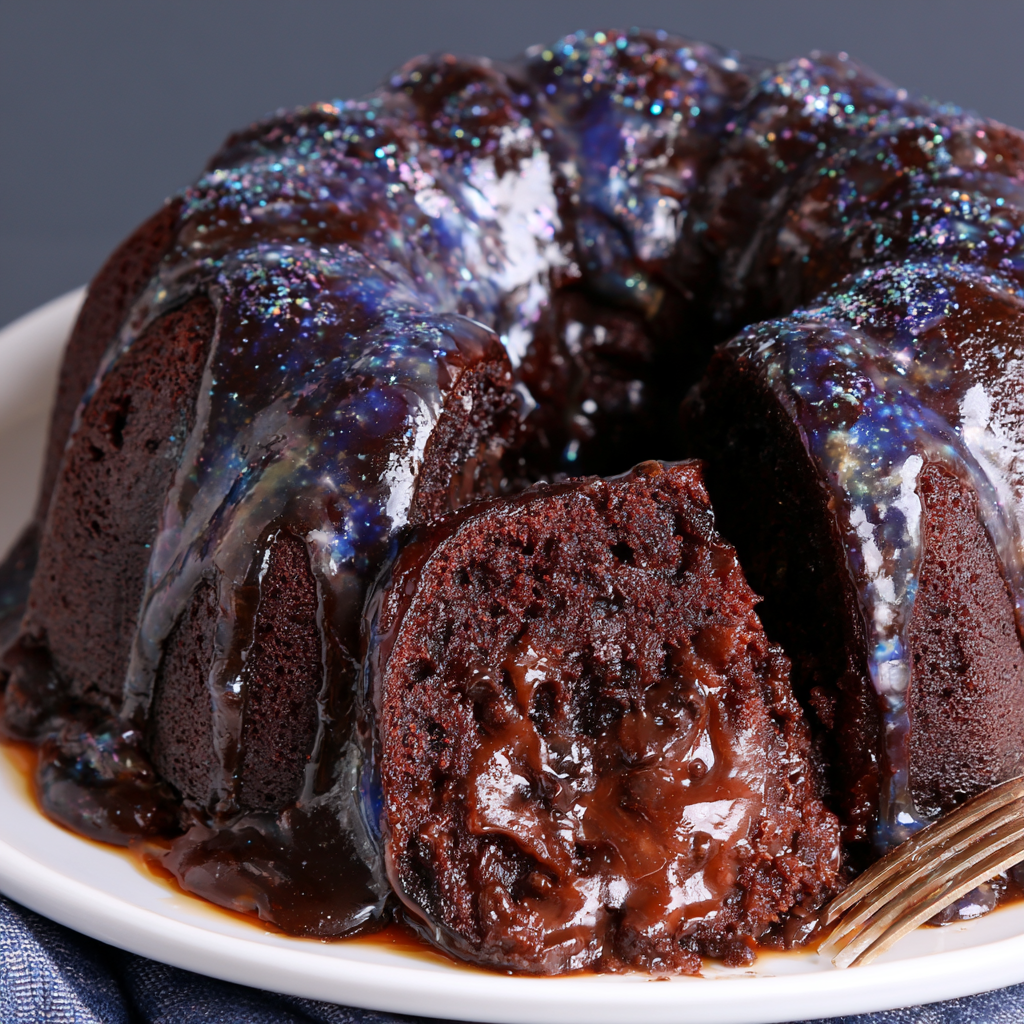 Galactic Brownie Cake Nothing Bundt