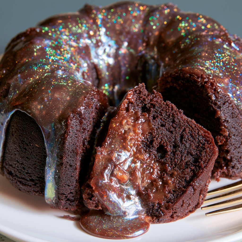 Galactic Brownie Cake Nothing Bundt