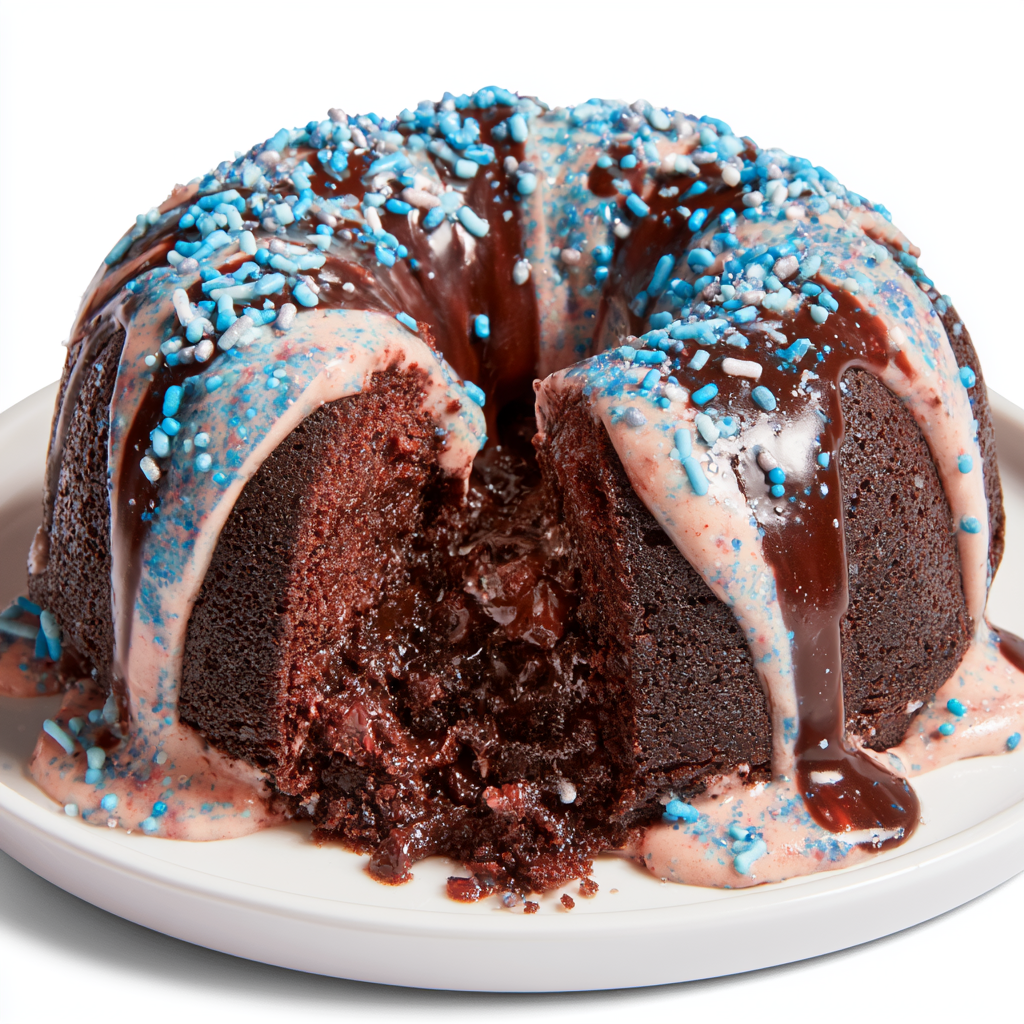 Galactic Brownie Cake Nothing Bundt