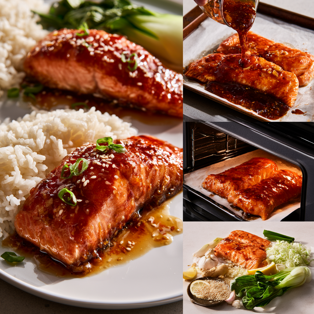 Baked Soyaki Salmon in Oven: Easy Glazed Recipe
